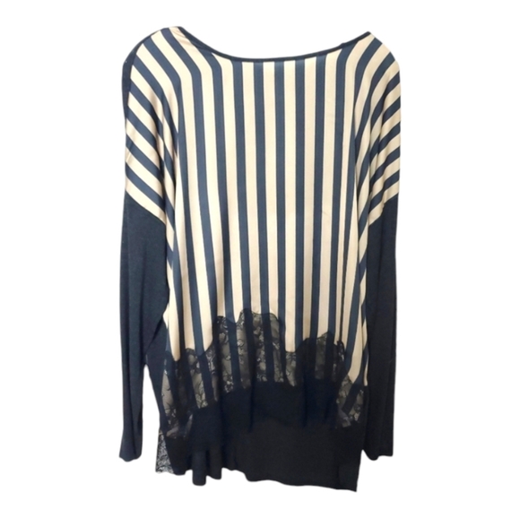 Zara striped front blouse XL - Picture 2 of 6